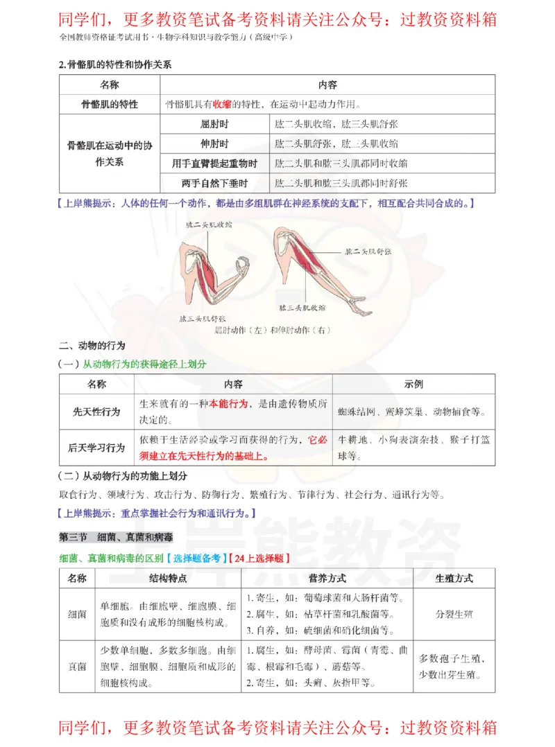 高中生物-学霸笔记108页_教资_初高中2026教资_26上资料（持续更新）_高中科三_高中科目三资料包合集②_高中生物
