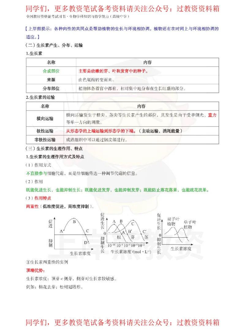 高中生物-学霸笔记108页_教资_初高中2026教资_26上资料（持续更新）_高中科三_高中科目三资料包合集②_高中生物