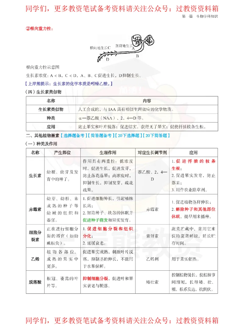 高中生物-学霸笔记108页_教资_初高中2026教资_26上资料（持续更新）_高中科三_高中科目三资料包合集②_高中生物