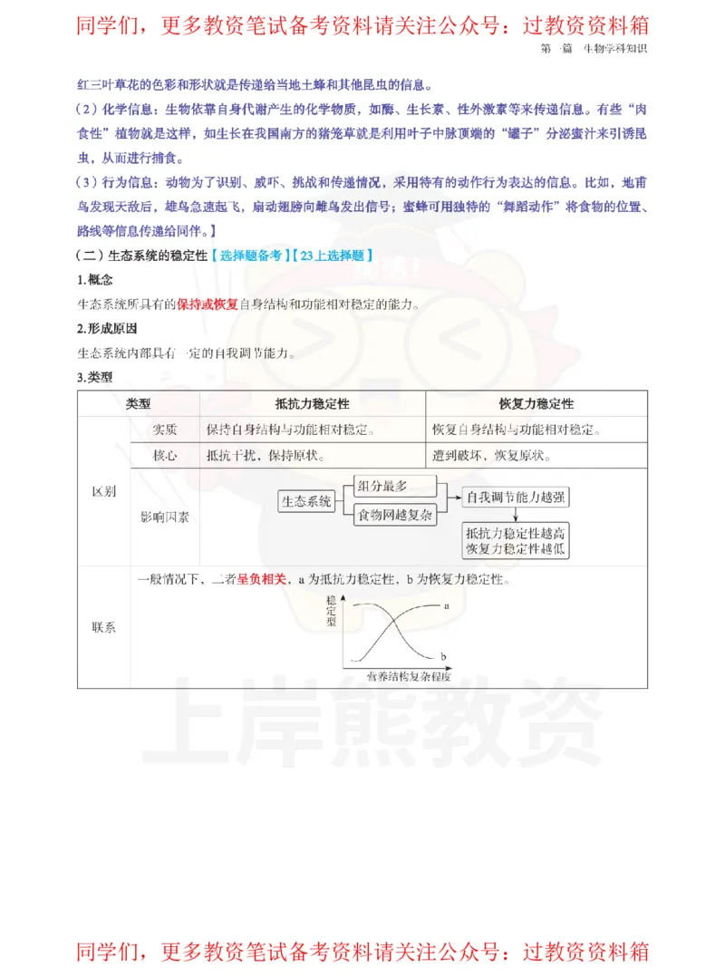 高中生物-学霸笔记108页_教资_初高中2026教资_26上资料（持续更新）_高中科三_高中科目三资料包合集②_高中生物