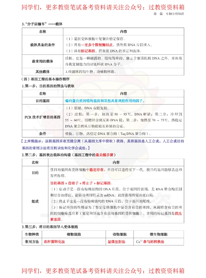 高中生物-学霸笔记108页_教资_初高中2026教资_26上资料（持续更新）_高中科三_高中科目三资料包合集②_高中生物