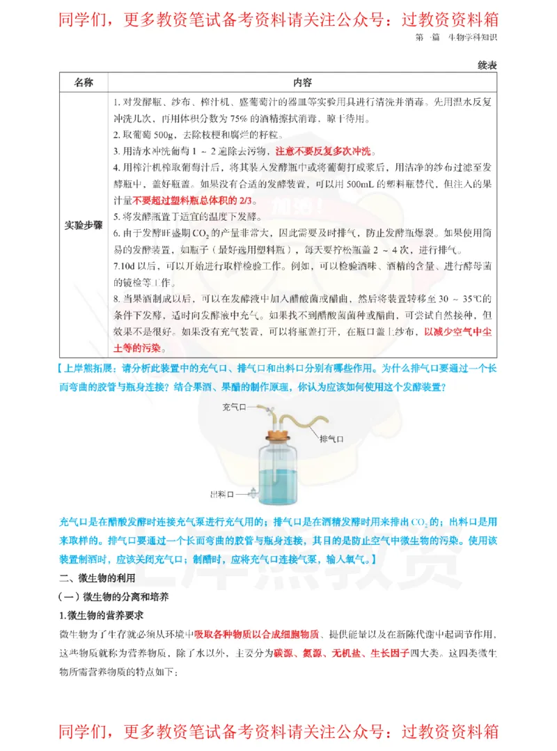 高中生物-学霸笔记108页_教资_初高中2026教资_26上资料（持续更新）_高中科三_高中科目三资料包合集②_高中生物