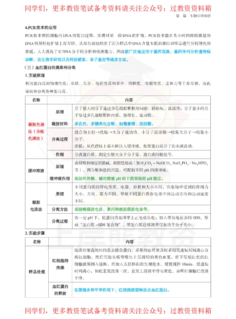 高中生物-学霸笔记108页_教资_初高中2026教资_26上资料（持续更新）_高中科三_高中科目三资料包合集②_高中生物