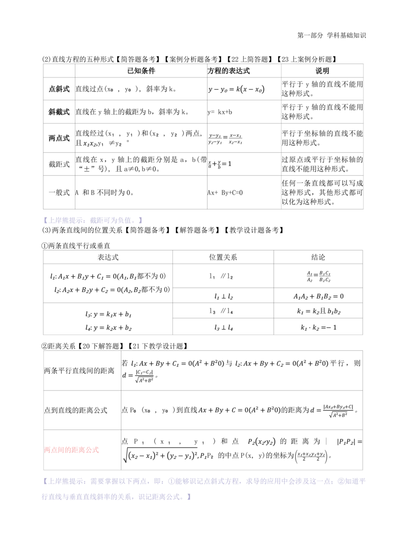 高中数学-学霸笔记61页(1)_教资_初高中2026教资_26上资料（持续更新）_高中科三_高中科目三资料包合集②_高中数学