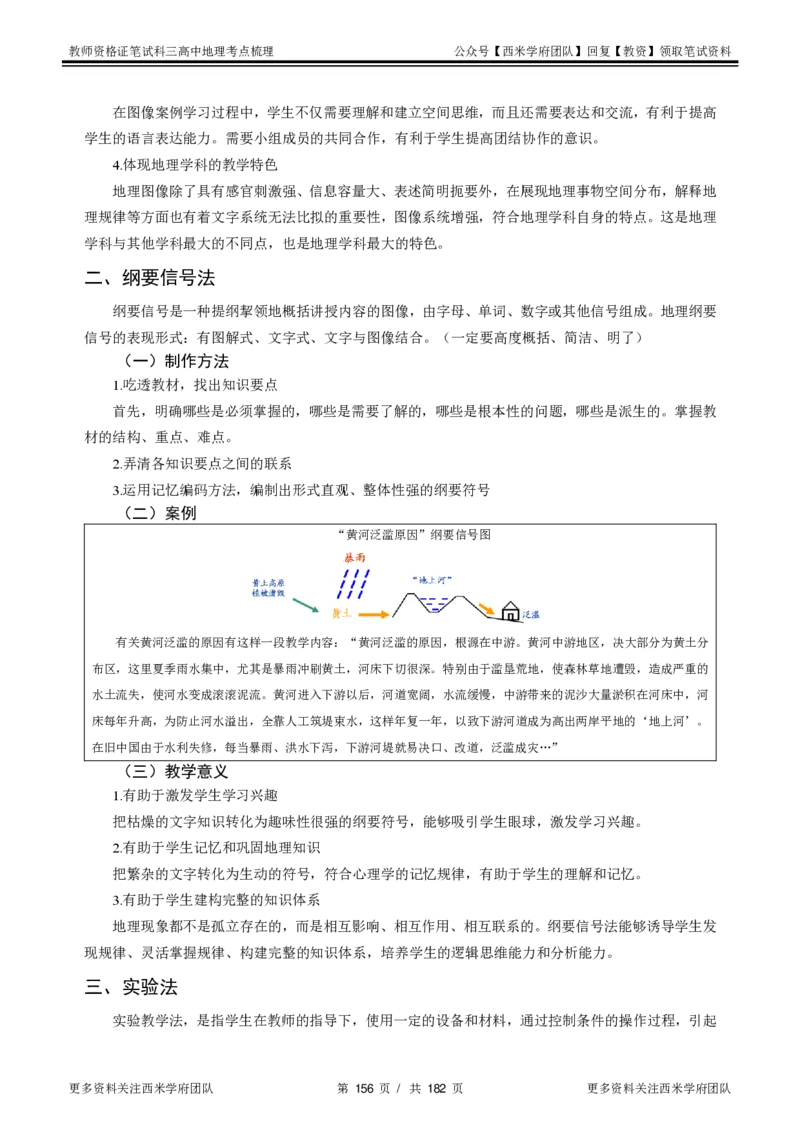 高中地理-考点梳理1_教资_25下资料合集二_25下最新科三知识点汇编+思维导图-高中_13.地理_04.考点梳理