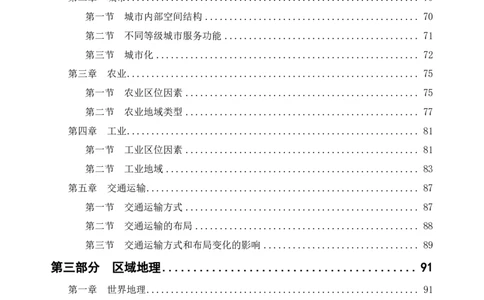 高中地理-考点梳理1_教资_25下资料合集二_25下最新科三知识点汇编+思维导图-高中_13.地理_04.考点梳理