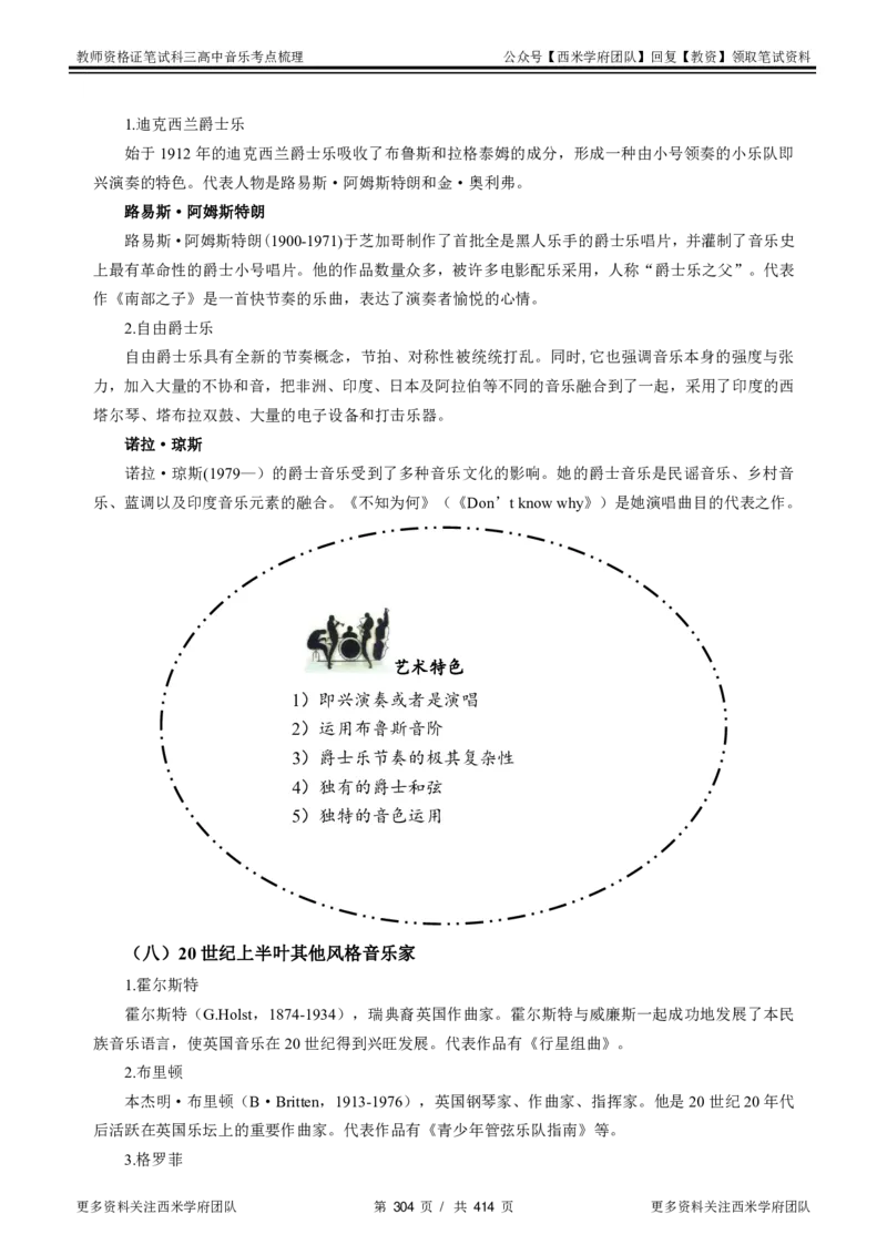 高中音乐-考点梳理1_教资_25下资料合集二_25下最新科三知识点汇编+思维导图-高中_04.音乐_04.考点梳理