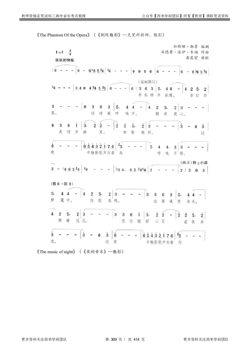高中音乐-考点梳理1_教资_25下资料合集二_25下最新科三知识点汇编+思维导图-高中_04.音乐_04.考点梳理