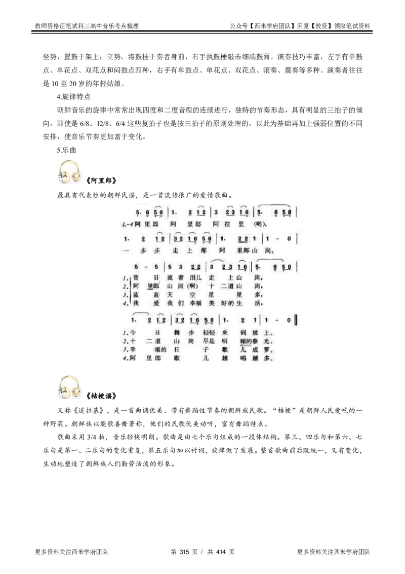 高中音乐-考点梳理1_教资_25下资料合集二_25下最新科三知识点汇编+思维导图-高中_04.音乐_04.考点梳理