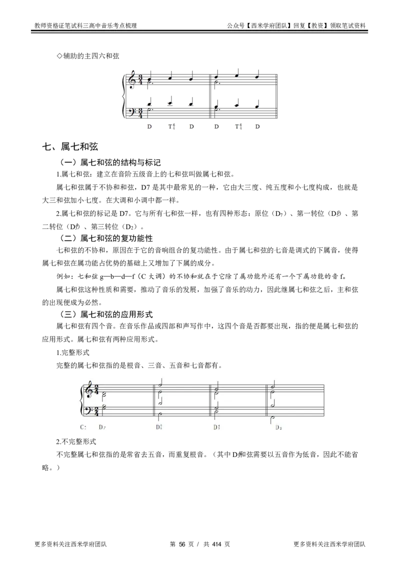 高中音乐-考点梳理1_教资_25下资料合集二_25下最新科三知识点汇编+思维导图-高中_04.音乐_04.考点梳理