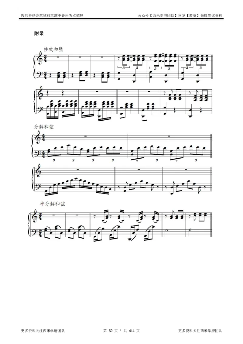 高中音乐-考点梳理1_教资_25下资料合集二_25下最新科三知识点汇编+思维导图-高中_04.音乐_04.考点梳理