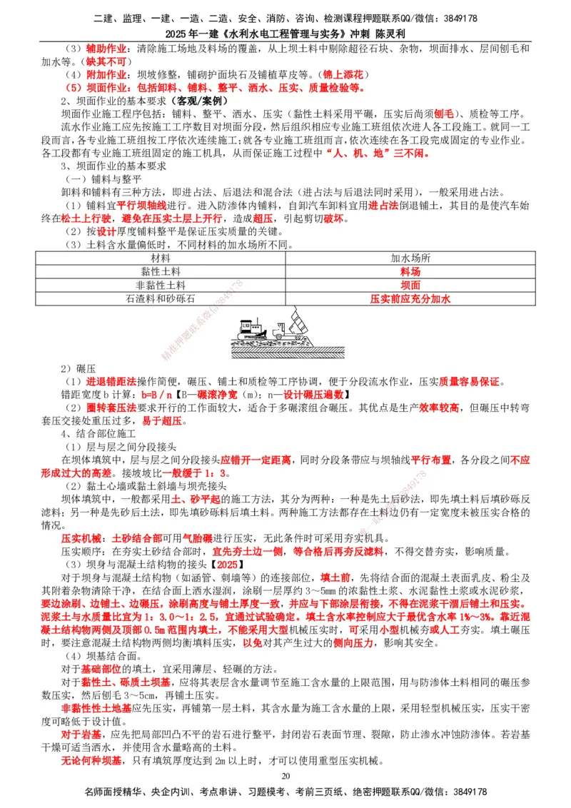 2025年一建水利-冲刺_2026年一级建造师_2026年一建水利_2025年一建水利SVIP_04-冲刺串讲✿考点强化✿小灶集训_19-水利《冲刺串讲班》陈灵利TG_讲义