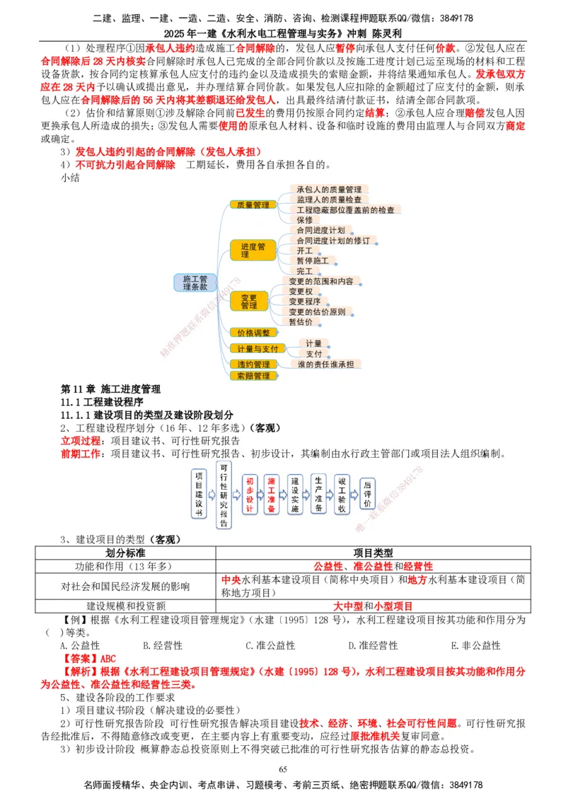 2025年一建水利-冲刺_2026年一级建造师_2026年一建水利_2025年一建水利SVIP_04-冲刺串讲✿考点强化✿小灶集训_19-水利《冲刺串讲班》陈灵利TG_讲义