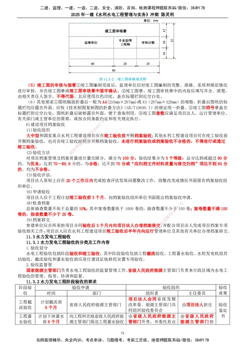 2025年一建水利-冲刺_2026年一级建造师_2026年一建水利_2025年一建水利SVIP_04-冲刺串讲✿考点强化✿小灶集训_19-水利《冲刺串讲班》陈灵利TG_讲义