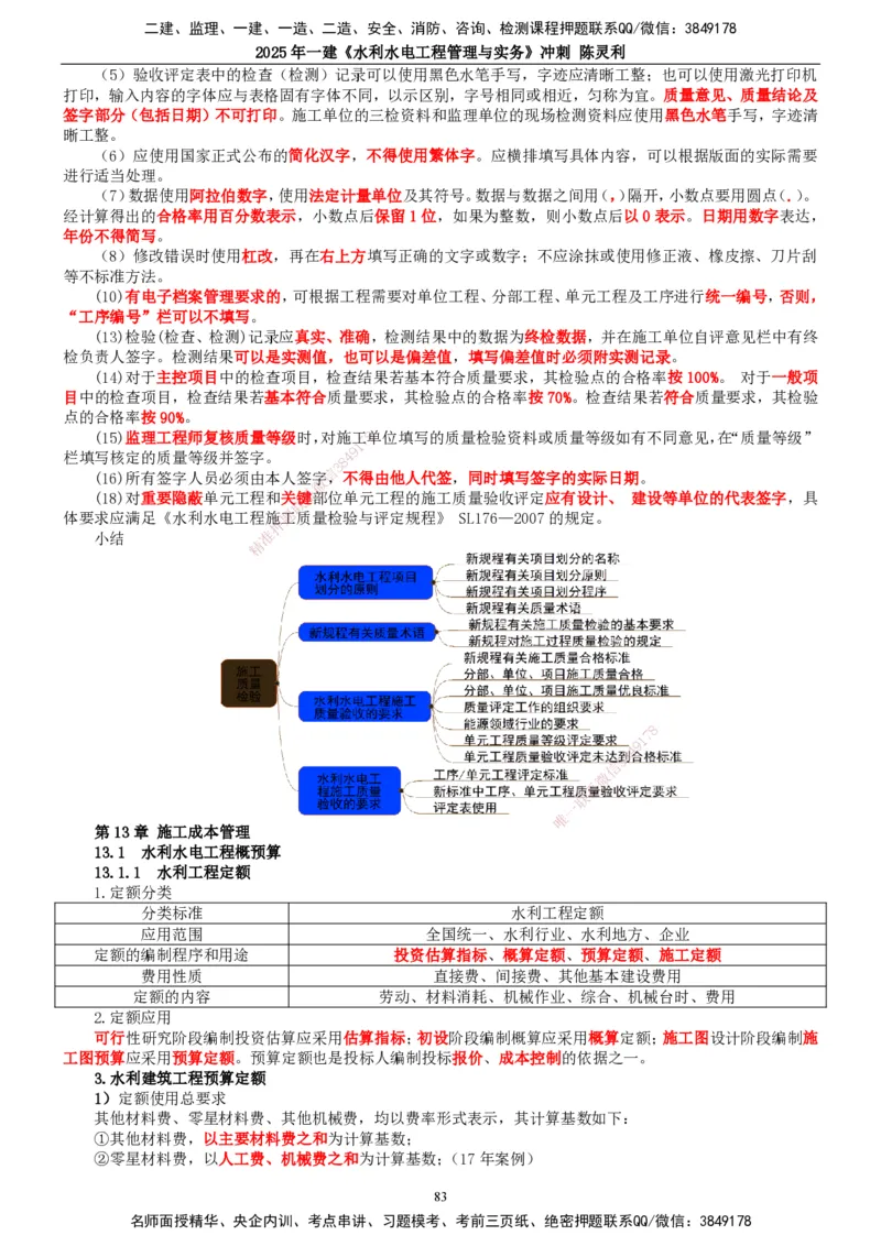 2025年一建水利-冲刺_2026年一级建造师_2026年一建水利_2025年一建水利SVIP_04-冲刺串讲✿考点强化✿小灶集训_19-水利《冲刺串讲班》陈灵利TG_讲义