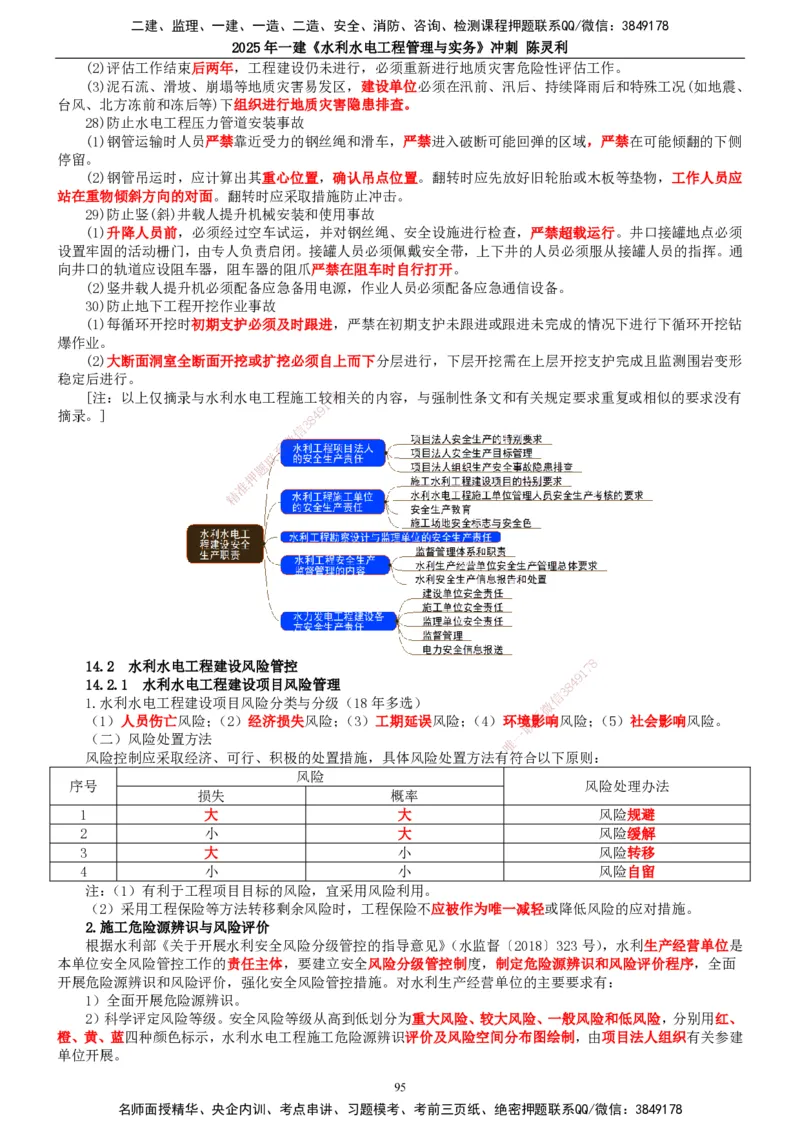 2025年一建水利-冲刺_2026年一级建造师_2026年一建水利_2025年一建水利SVIP_04-冲刺串讲✿考点强化✿小灶集训_19-水利《冲刺串讲班》陈灵利TG_讲义