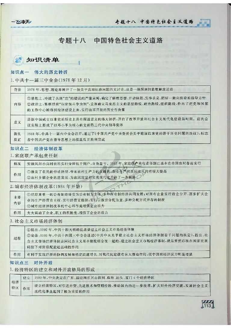 2025《一飞冲天-中考专项》历史_《一飞冲天-中考专项》2026版_一飞冲天-中考专项（2025版）