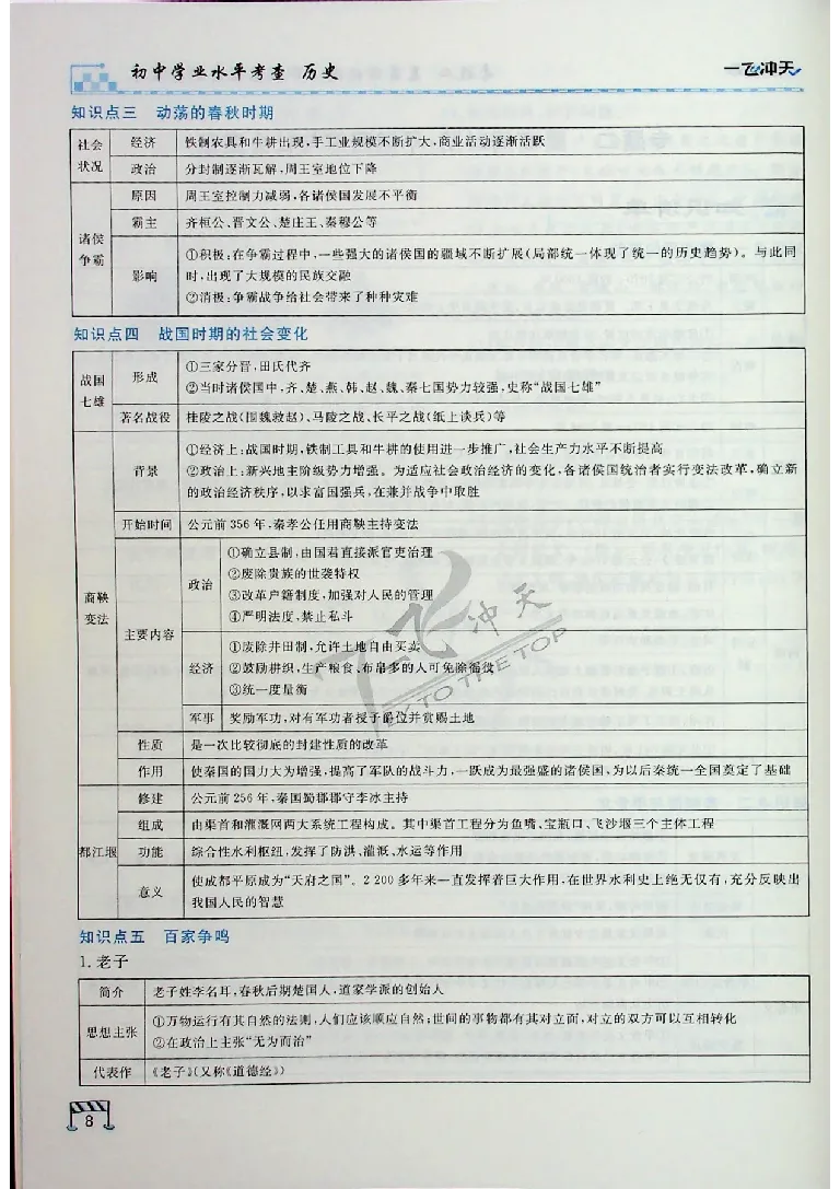 2025《一飞冲天-中考专项》历史_《一飞冲天-中考专项》2026版_一飞冲天-中考专项（2025版）