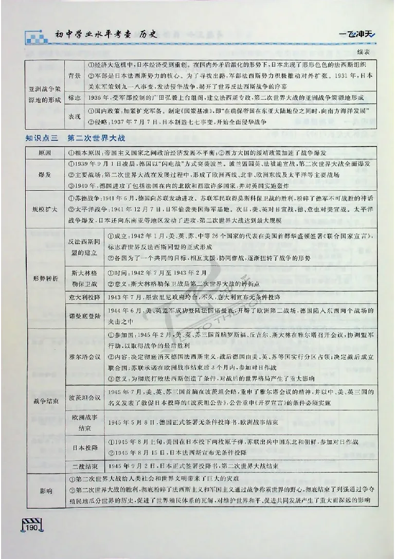 2025《一飞冲天-中考专项》历史_《一飞冲天-中考专项》2026版_一飞冲天-中考专项（2025版）