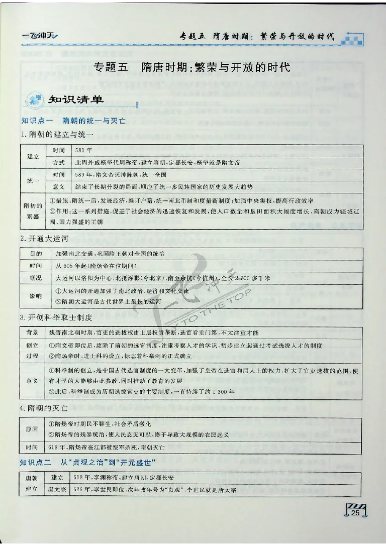 2025《一飞冲天-中考专项》历史_《一飞冲天-中考专项》2026版_一飞冲天-中考专项（2025版）