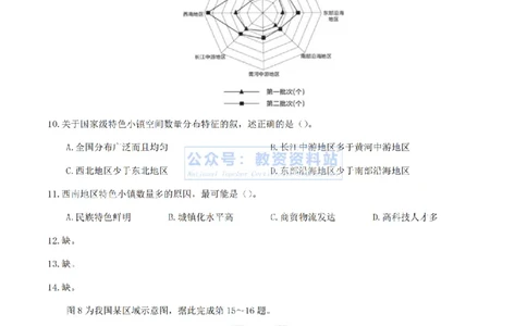 2024年上半年初中《地理》真题_4-教培资料-26年最新资料-同步更新_初中高中教资_03科三专项（进去保存报考的学科即可）_01科目三FB网课、三色速记手册、知识点导图等推荐