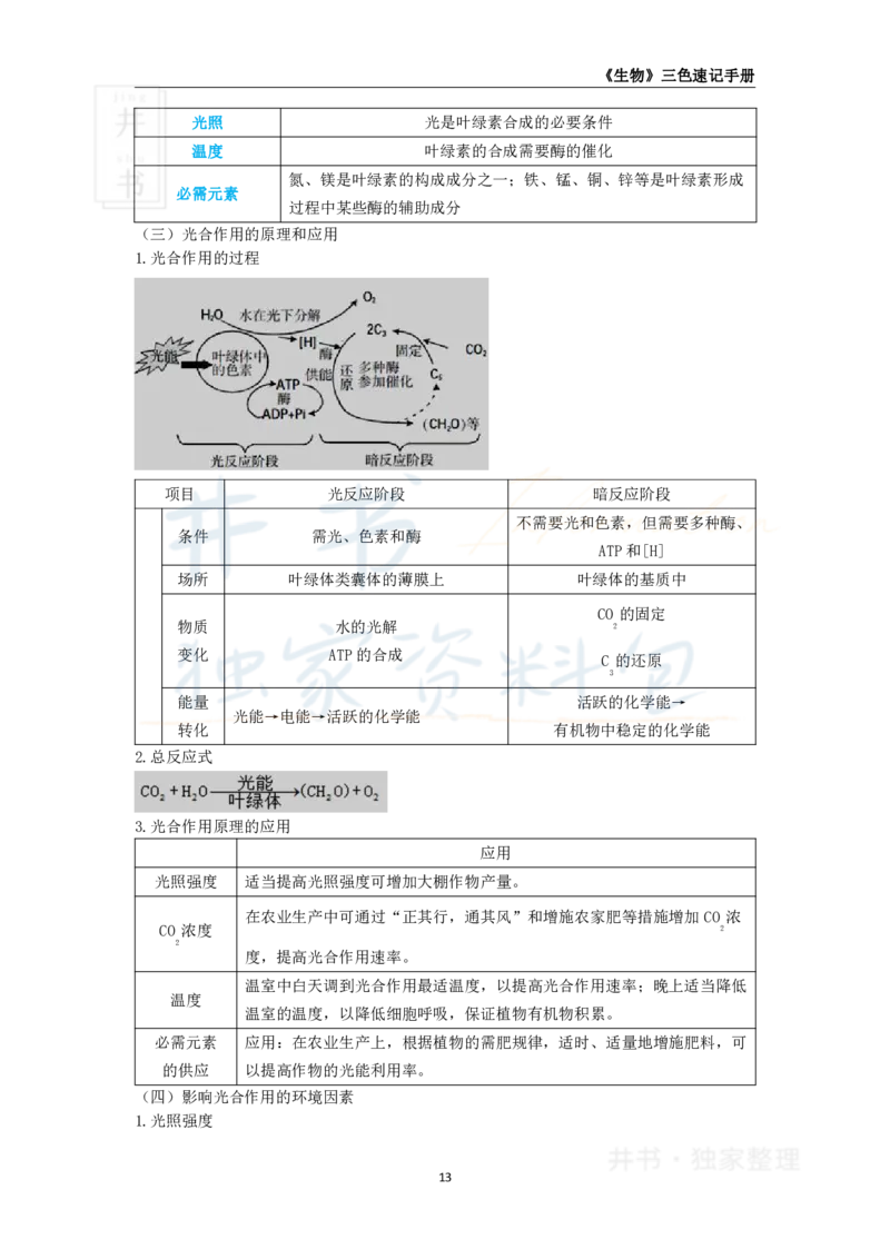 高中生物王炸秘籍10_教资_初高中2026教资_25下教师资格证_科三高中各科资料汇总_井书&middot;独家资料包高中各科资料汇总_井书&middot;独家资料包（高中）生物