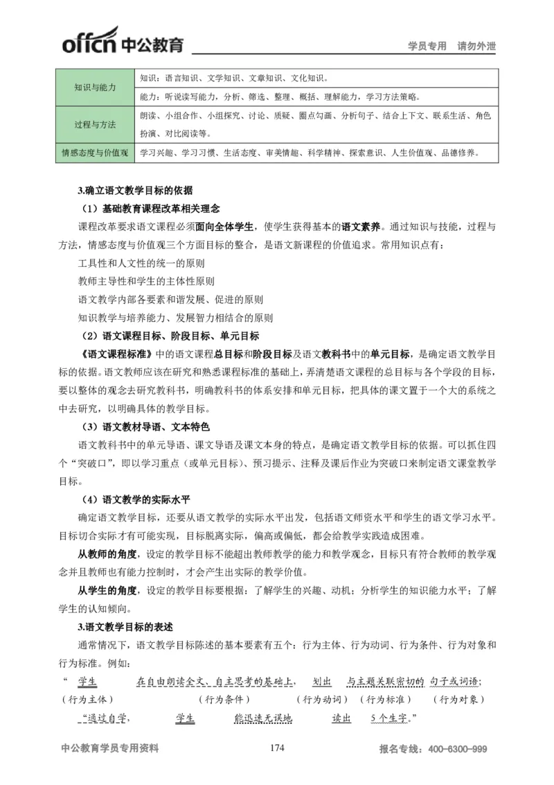 学科知识与教学能力-高中语文讲义257页_教资_33教资笔试历年真题汇总（科一+科二+科三）_科三真题_02高中科三各科电子资料包合集_语文（资料文档）_高中语文