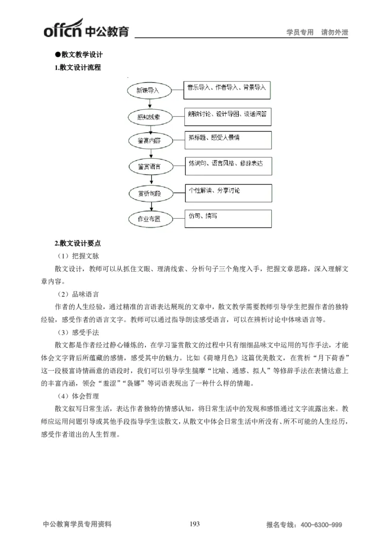 学科知识与教学能力-高中语文讲义257页_教资_33教资笔试历年真题汇总（科一+科二+科三）_科三真题_02高中科三各科电子资料包合集_语文（资料文档）_高中语文