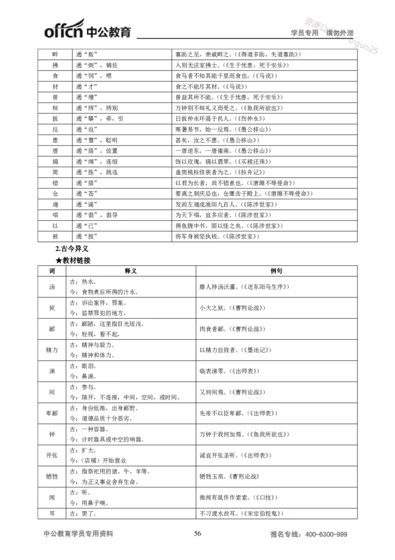 学科知识与教学能力-高中语文讲义257页_教资_33教资笔试历年真题汇总（科一+科二+科三）_科三真题_02高中科三各科电子资料包合集_语文（资料文档）_高中语文