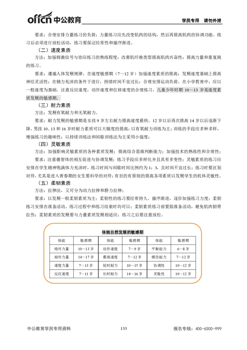 学科知识与教学能力-高中体育讲义313页_教资_33教资笔试历年真题汇总（科一+科二+科三）_科三真题_02高中科三各科电子资料包合集_体育（资料文档）_高中体育