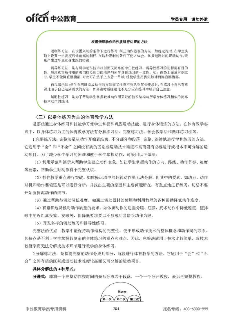 学科知识与教学能力-高中体育讲义313页_教资_33教资笔试历年真题汇总（科一+科二+科三）_科三真题_02高中科三各科电子资料包合集_体育（资料文档）_高中体育