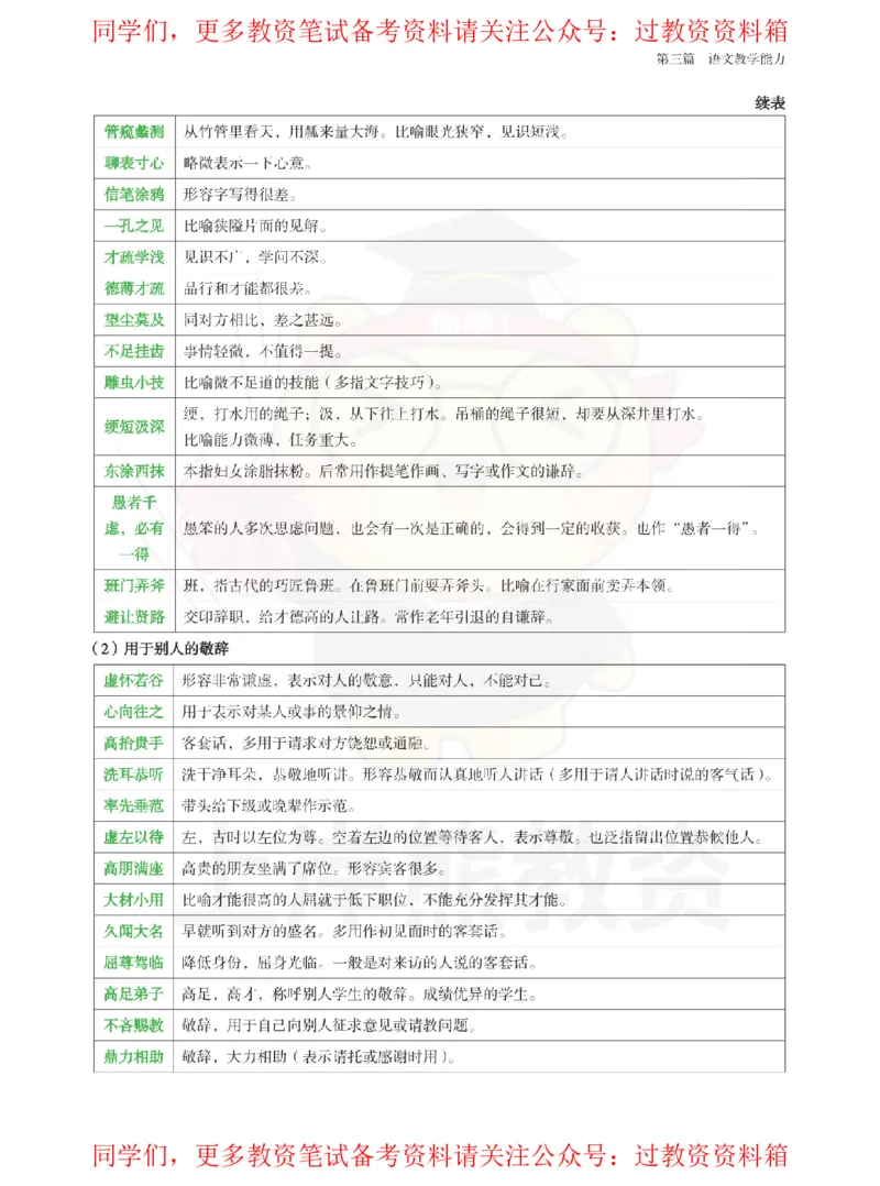 初中语文-重点易混背诵资料_教资_初高中2026教资_26上资料（持续更新）_初中科三_初中科目三资料合集①_初中语文
