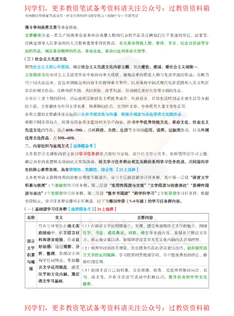 初中语文-课程标准_教资_初高中2026教资_26上资料（持续更新）_初中科三_初中科目三资料合集①_初中语文