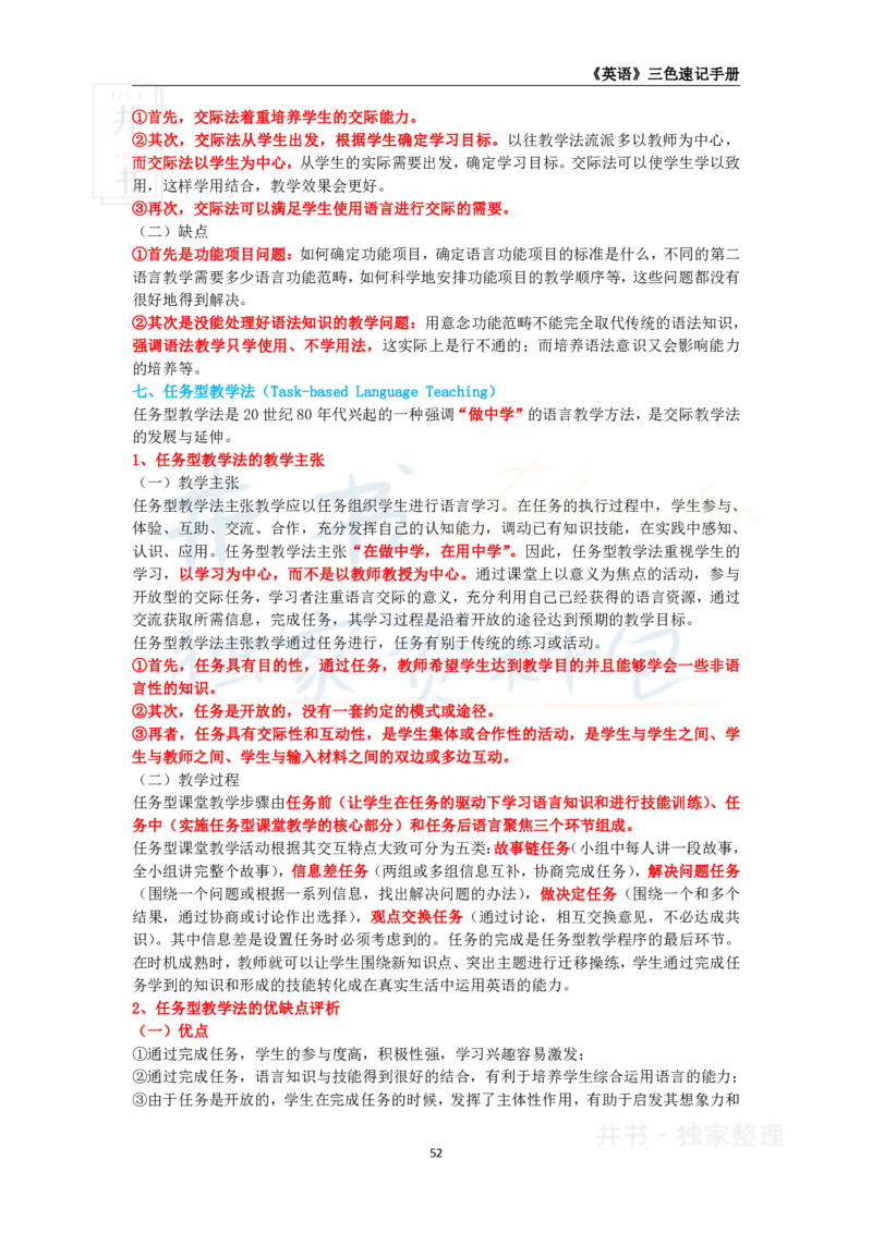 初中英语王炸秘籍7_教资_初高中2026教资_25下教师资格证_科三初中各科资料汇总_初中英语王炸秘籍