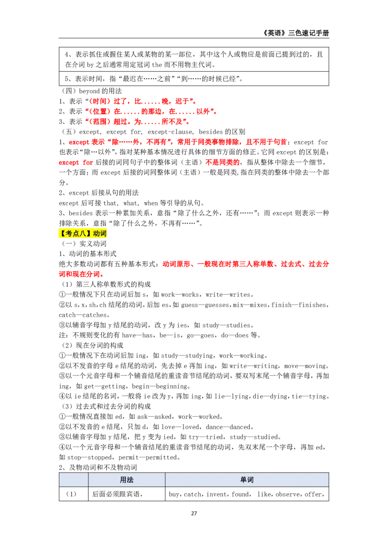 教师资格《（高中）英语》三色速记手册_教资_33教资笔试历年真题汇总（科一+科二+科三）_科三真题_02高中科三各科电子资料包合集_英语（资料文档）_高中英语