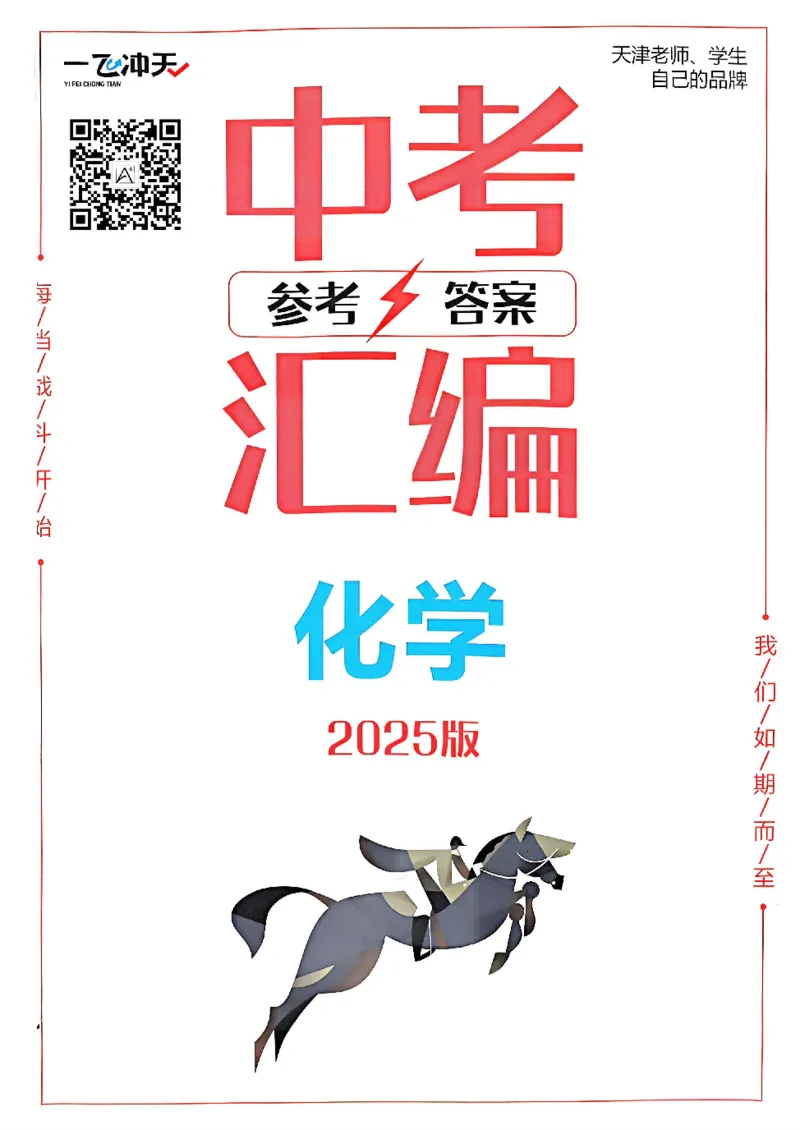 2025《一飞冲天-中考模拟试题汇编》化学答案_《一飞冲天-中考专项》2026版_一飞冲天-中考模拟试题汇编（2025版）