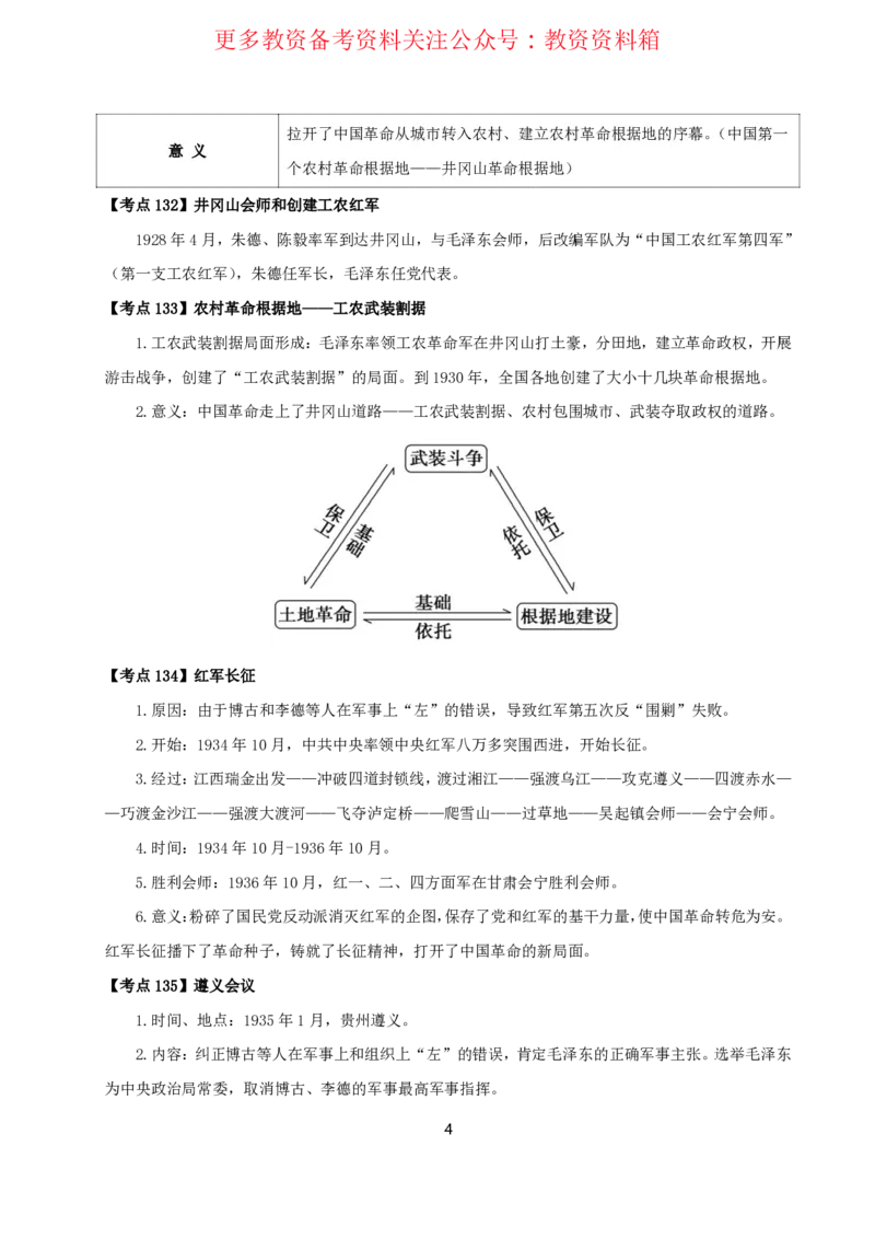 历史高频考点_教资_292026上教资科三高频考点