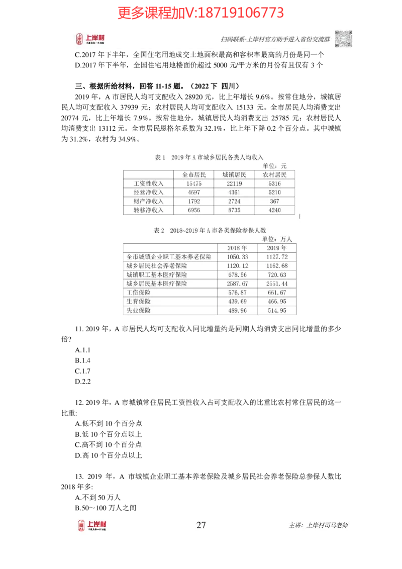 2025国省考资料分析提升讲义_2026考公资料_（28）上岸村合集（司马、章晓铭、王永恒、天晓、忠政、丁旭等）_2025合集_2司马合集_行测2025年上岸村司马行测满分提升课