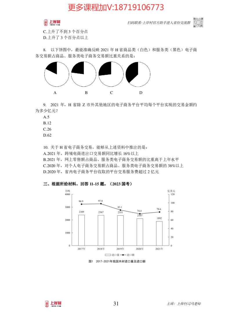 2025国省考资料分析提升讲义_2026考公资料_（28）上岸村合集（司马、章晓铭、王永恒、天晓、忠政、丁旭等）_2025合集_2司马合集_行测2025年上岸村司马行测满分提升课