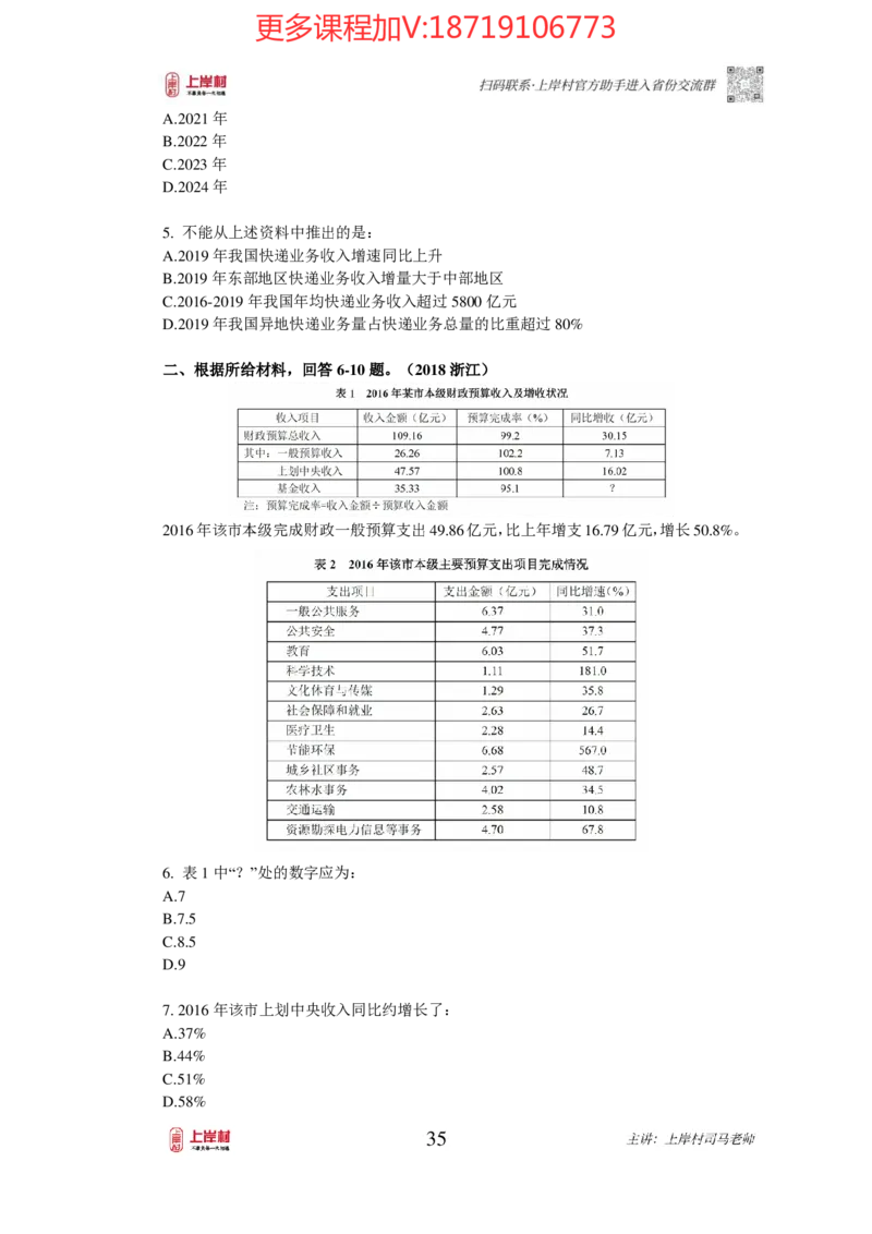 2025国省考资料分析提升讲义_2026考公资料_（28）上岸村合集（司马、章晓铭、王永恒、天晓、忠政、丁旭等）_2025合集_2司马合集_行测2025年上岸村司马行测满分提升课