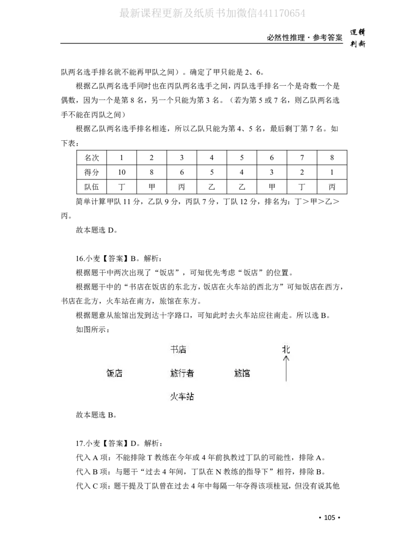 2020小麦逻辑定义1000题-答案_26吉林考备考资料包_11省考刷题包_09行测6000题