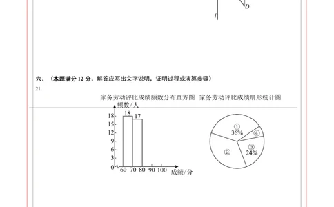2024年中考押题预测卷01（安徽卷）-数学（答题卡）A4_2数学总复习_赠送：2024中考模拟题数学_押题预测_2024年中考押题预测卷01（安徽卷）-数学（含考试版、全解全析、参考答案、答题卡）