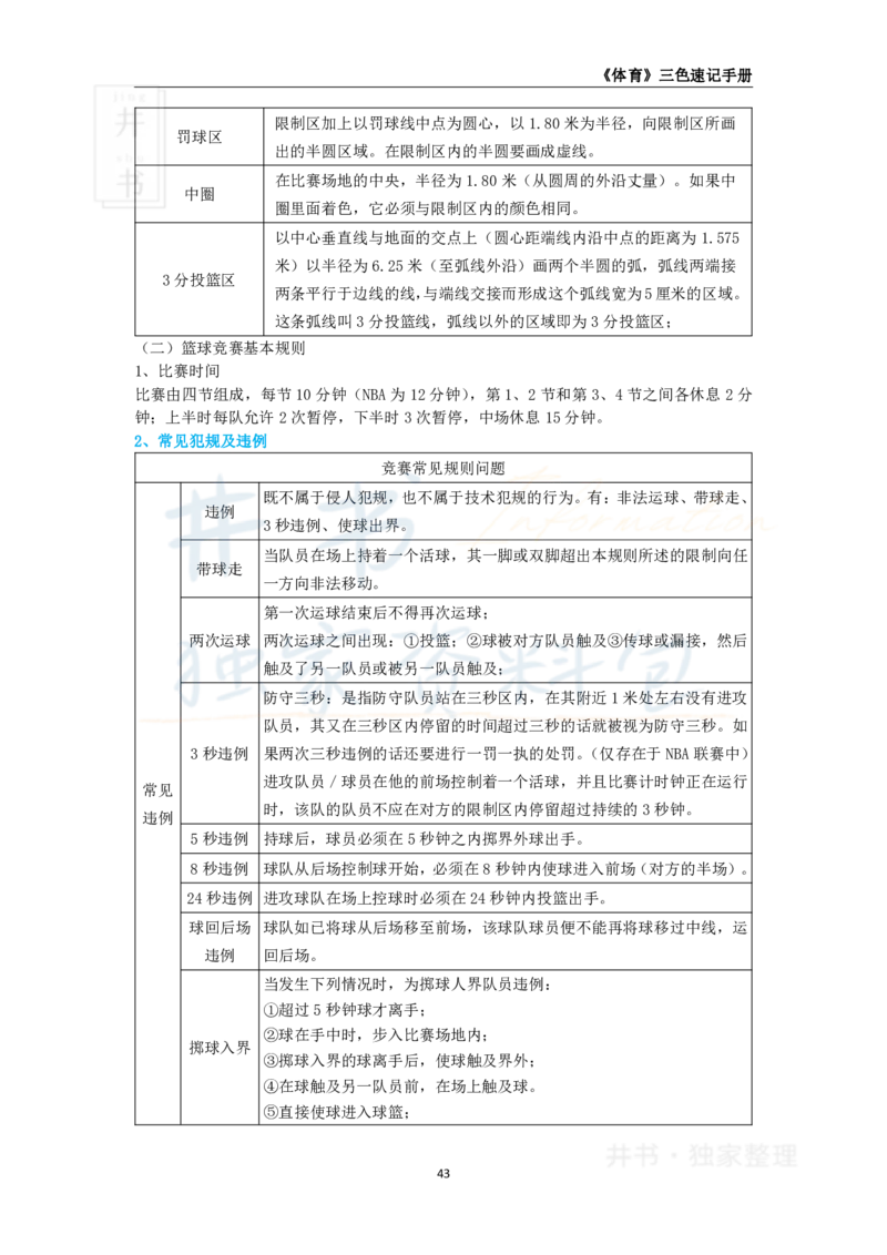 初中体育与健康王炸秘籍6_教资_初高中2026教资_25下教师资格证_科三初中各科资料汇总_初中体育与健康王炸秘籍