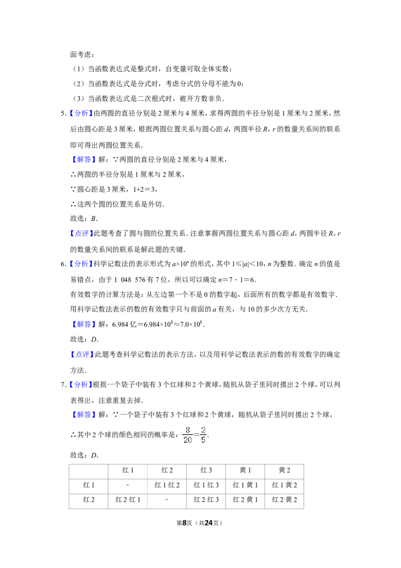 2011年内蒙古包头市中考数学试卷_中考真题_2.数学中考真题2015-2024年_地区卷_内蒙古_内蒙古包头数学11-22