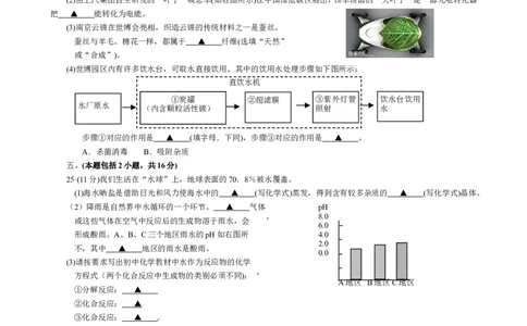 2010年南京中考化学试题及答案_中考真题_5.化学中考真题2015-2024年_地区卷_江苏省_南京化学08-22