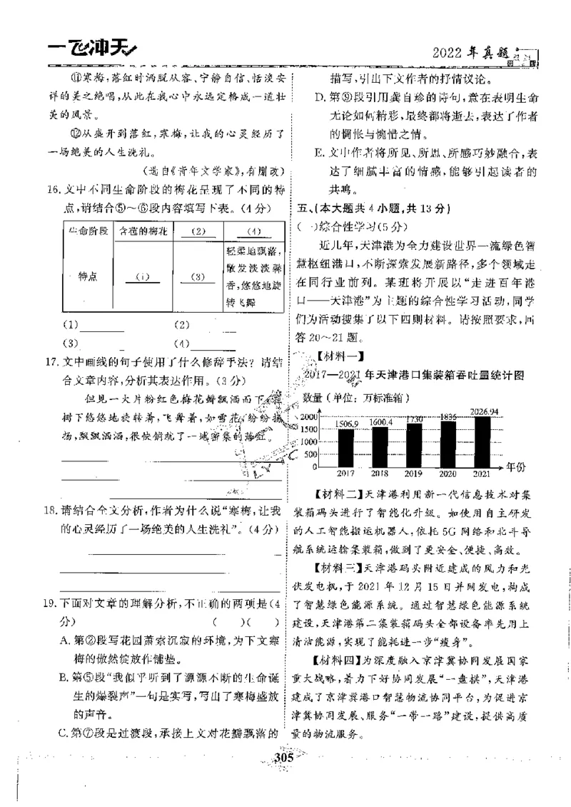 2025《一飞冲天-中考模拟试题汇编》语文_《一飞冲天-中考专项》2026版_一飞冲天-中考模拟试题汇编（2025版）
