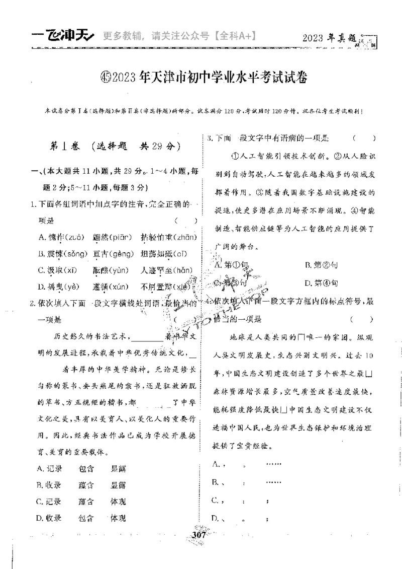 2025《一飞冲天-中考模拟试题汇编》语文_《一飞冲天-中考专项》2026版_一飞冲天-中考模拟试题汇编（2025版）