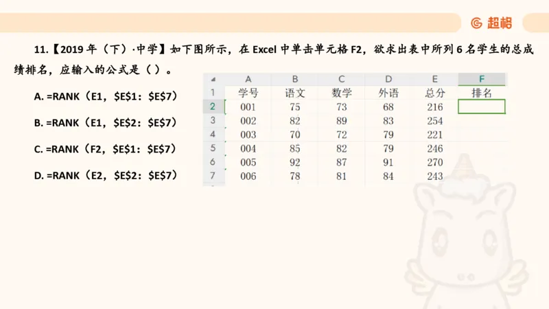 信息处理能力2_教资_CG26上教资笔试中学_0126上中学-综合素质（更新中）_06文化素养狂刷1000题_讲义