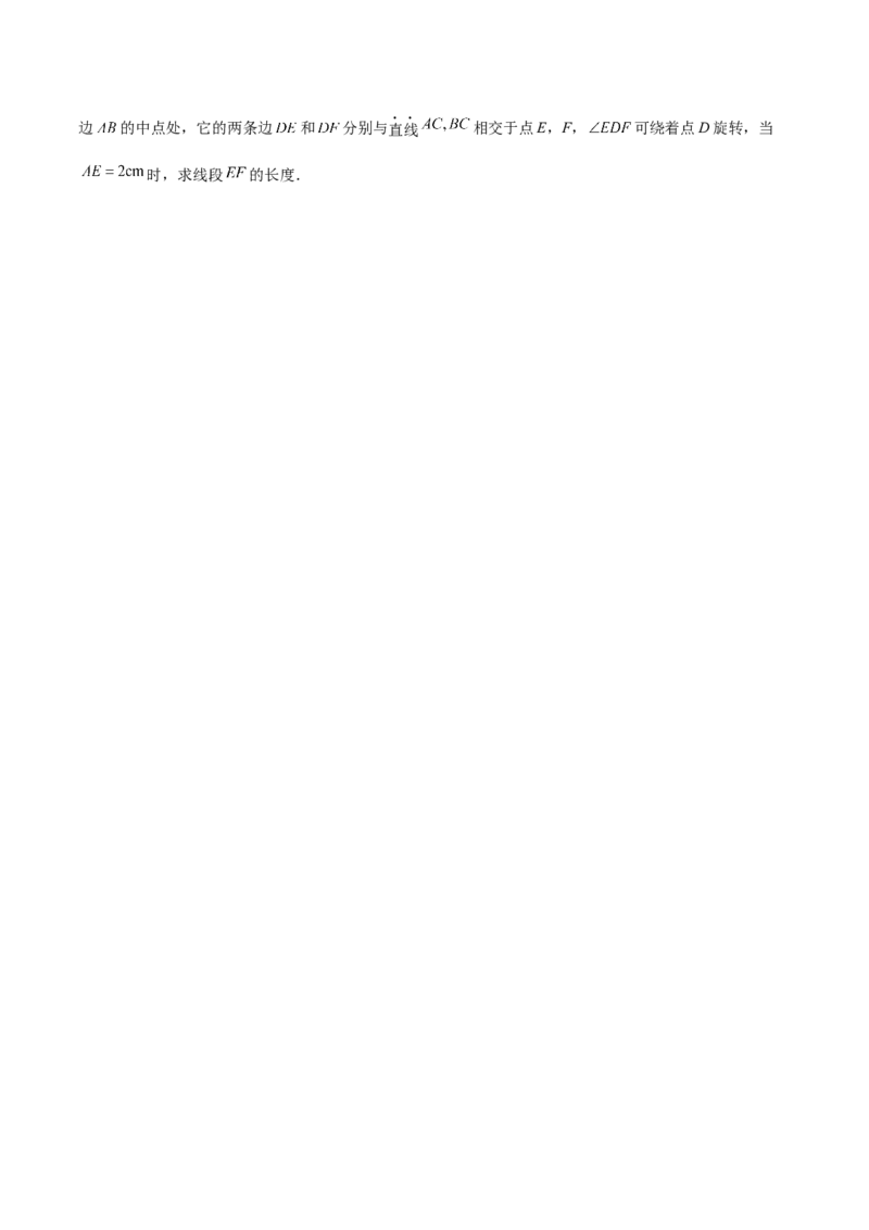 2025年中考数学几何模型综合训练（通用版）专题11三角形中的重要模型之等直内接等直模型与等直+高分模型解读与提分精练（学生版）_2数学总复习_2025中考复习资料