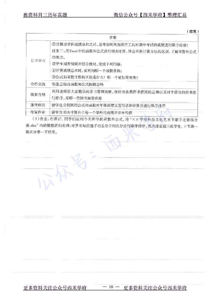 16年上-19年下-初中信息技术-真题及答案解析_4-教培资料-26年最新资料-同步更新_初中高中教资_03科三专项（进去保存报考的学科即可）_初中_初中信息技术通关资料包